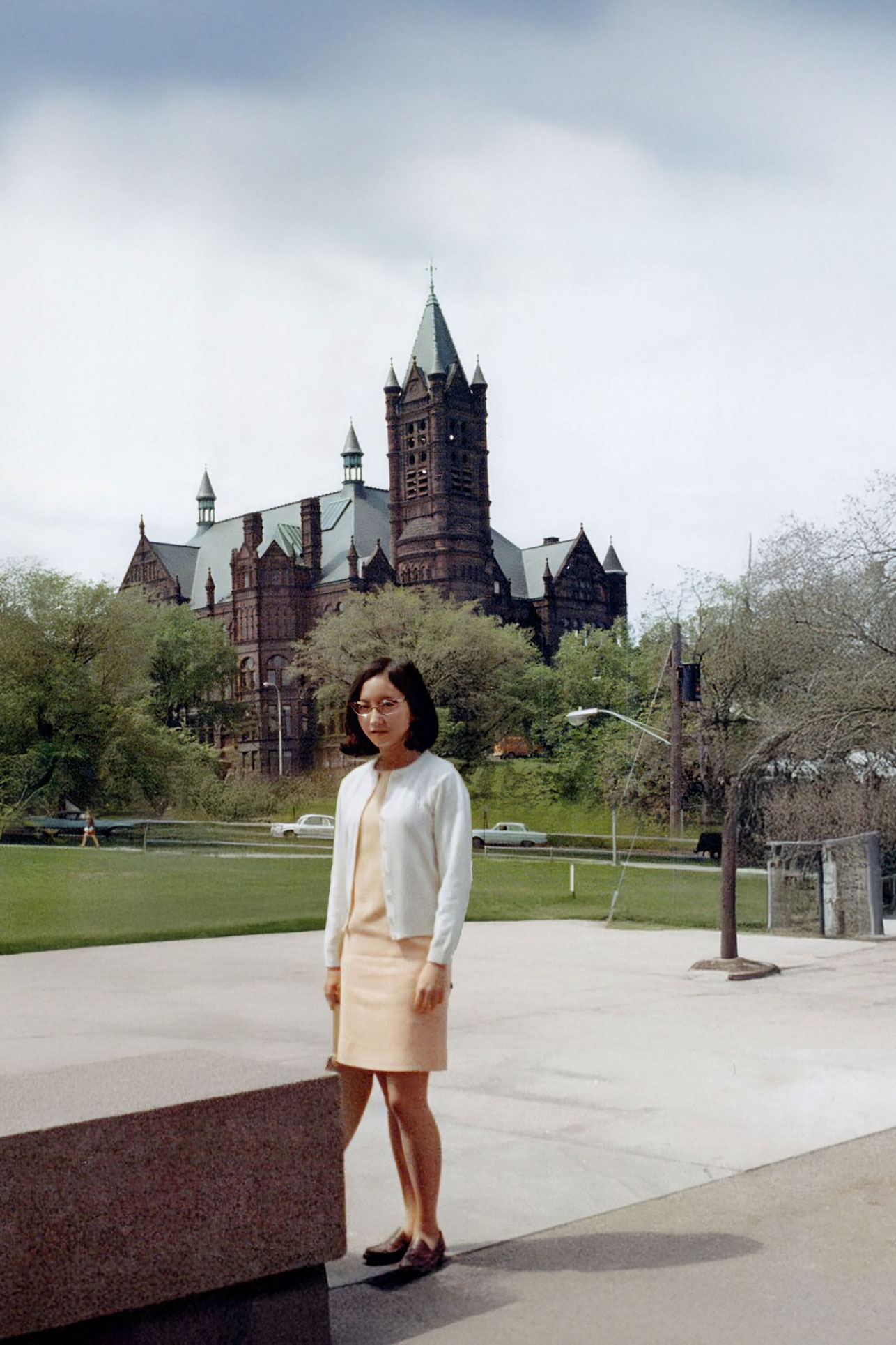Young Yvonne in America
