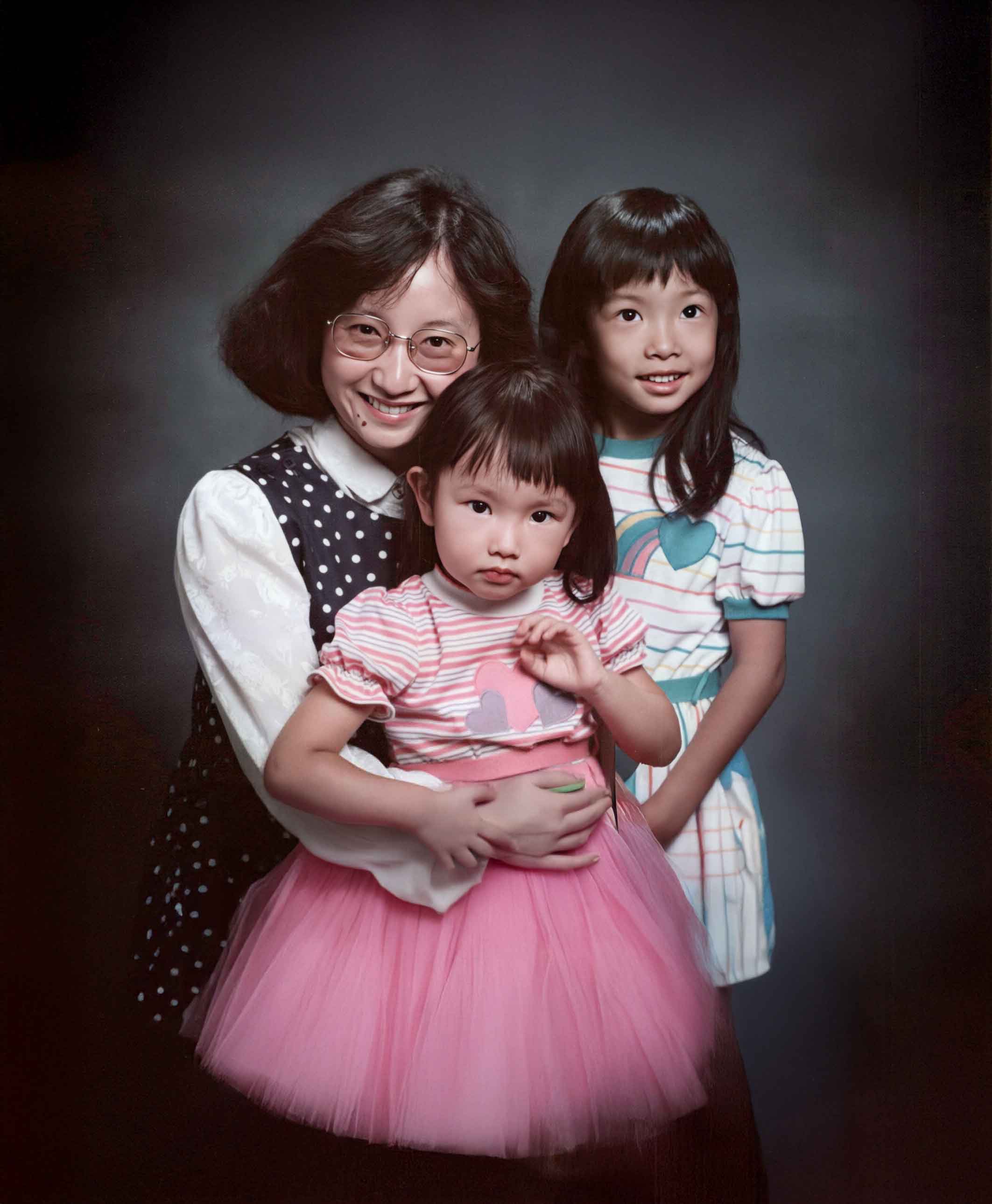 Yvonne with her family